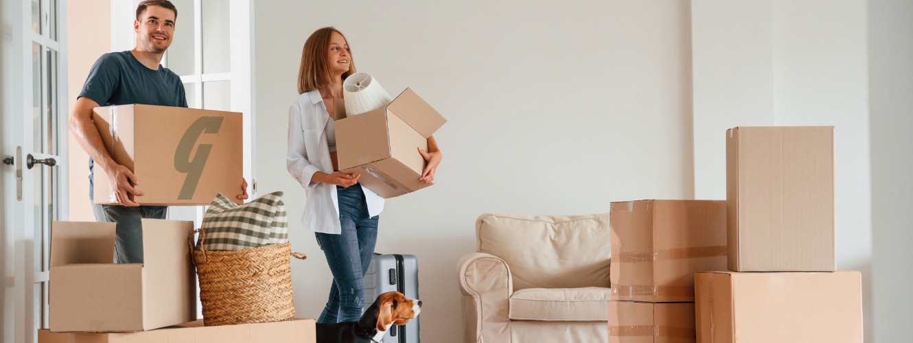 Couple Moving - Mortgage